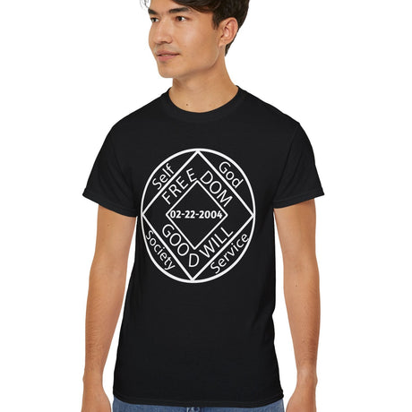 Customized Two Sided NA Medallion dtg Tee