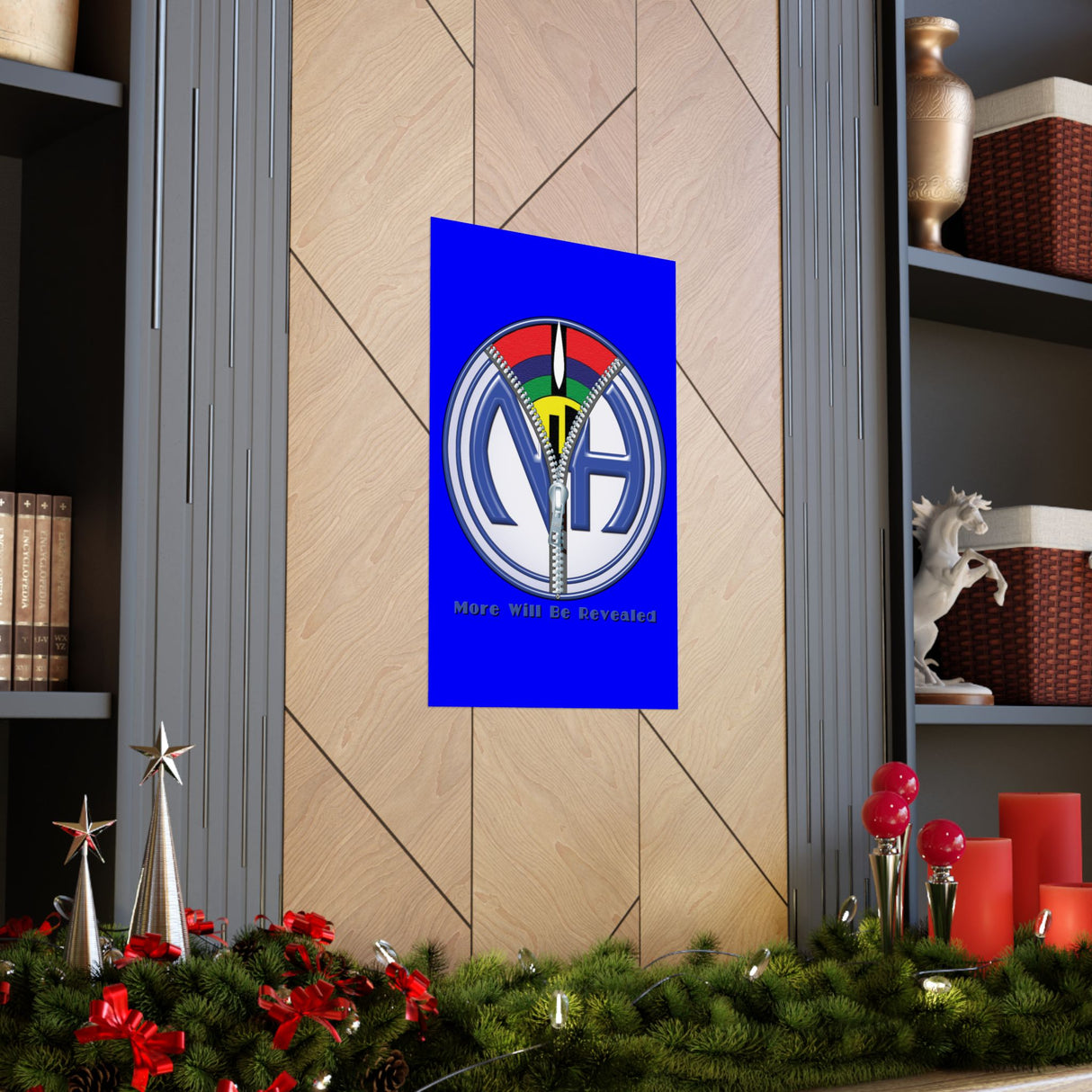 NA More Will Be Revealed Vertical Posters - Narcotics Anonymous Art - NA Poster