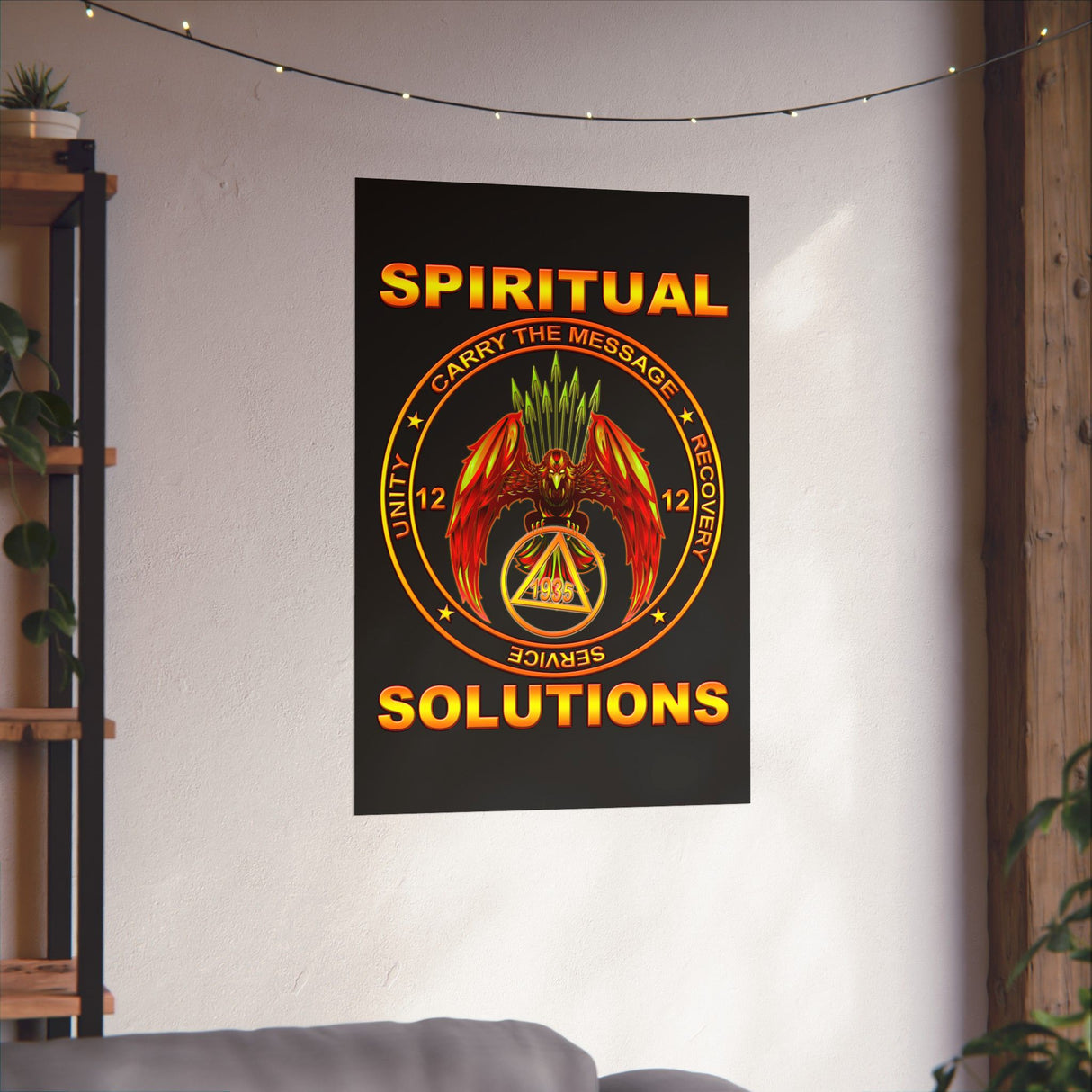 AA- Spiritual Solutions Vertical Posters