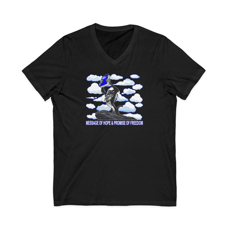 Rafiki The Messenger  dtg V-Neck Tee