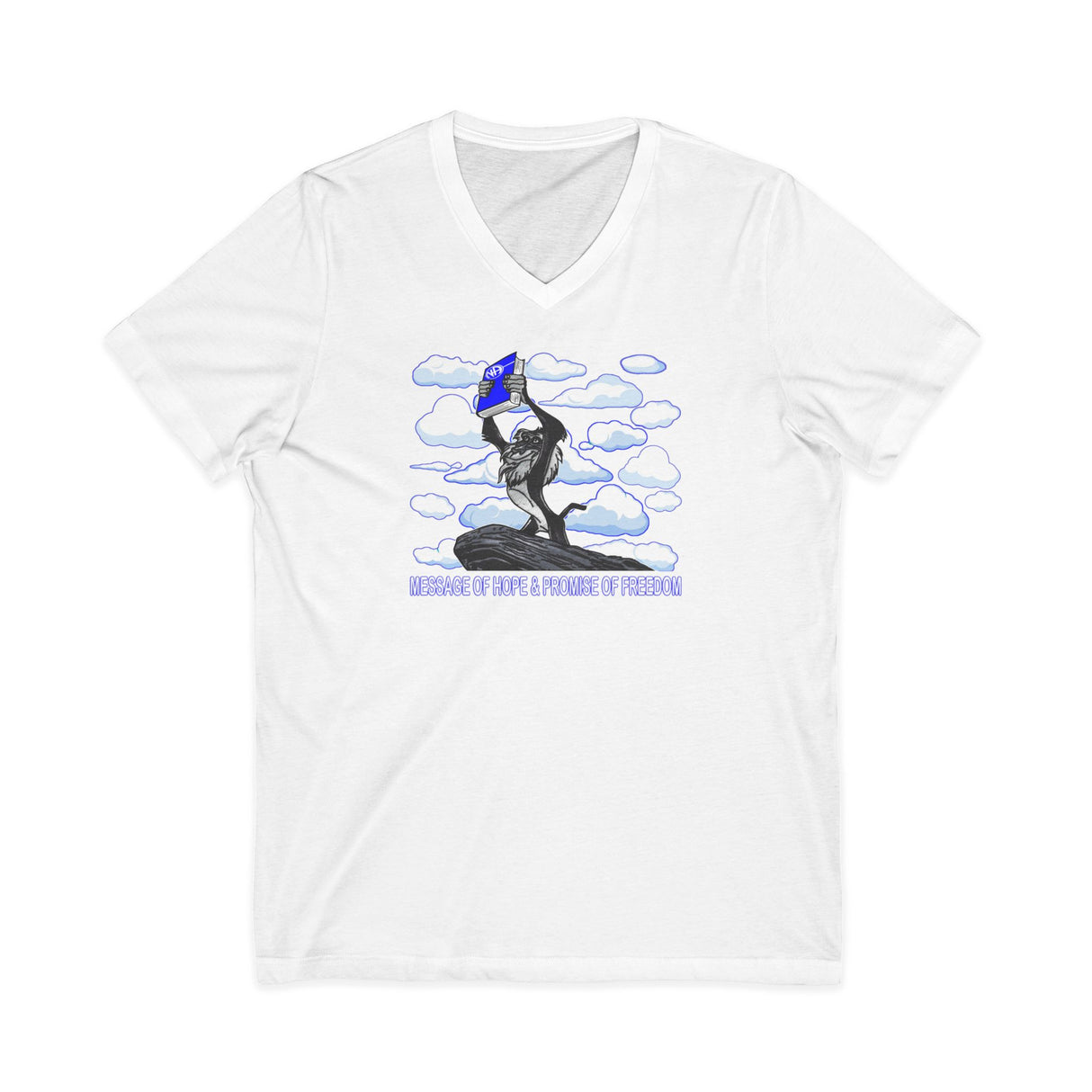 Rafiki The Messenger  dtg V-Neck Tee