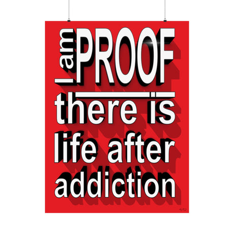 I Am Living Proof - Custom BG Posters