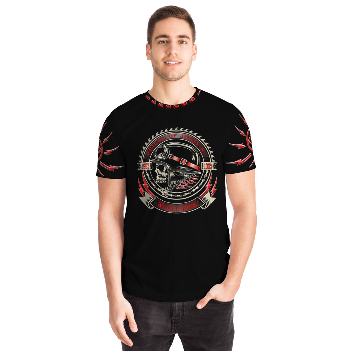 Jimmy K Messenger AOP T-shirts