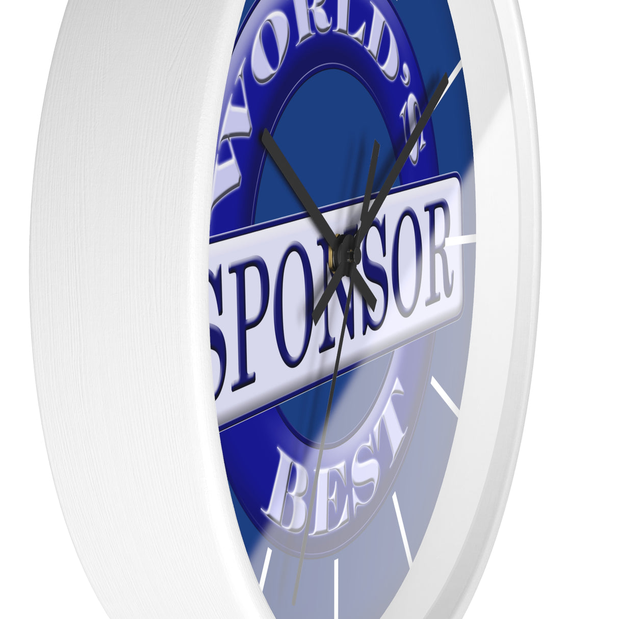 World's Best Sponsor Wall Clock