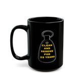 Customized Black Key Tag 11/15oz Black Mug