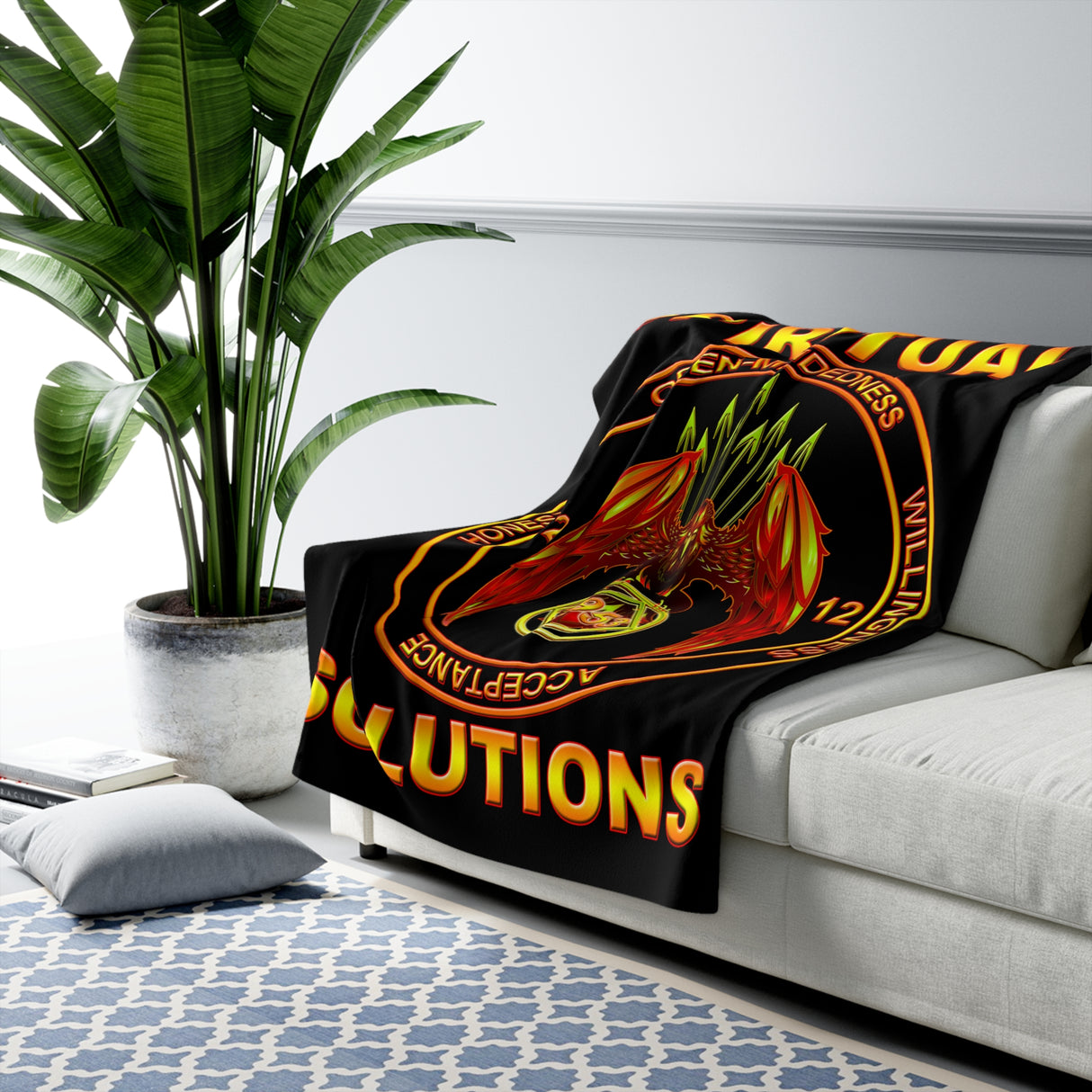 Spiritual Solutions Fleece Blanket