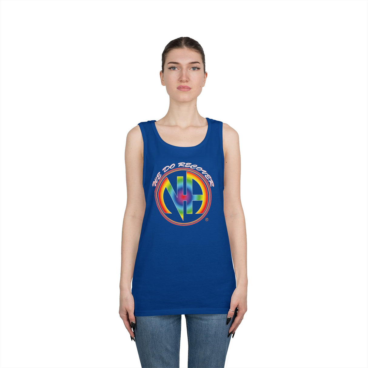 We Do Recover Rainbow NA dtg Tank Top