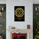 No Matter What Gold  Vertical Posters
