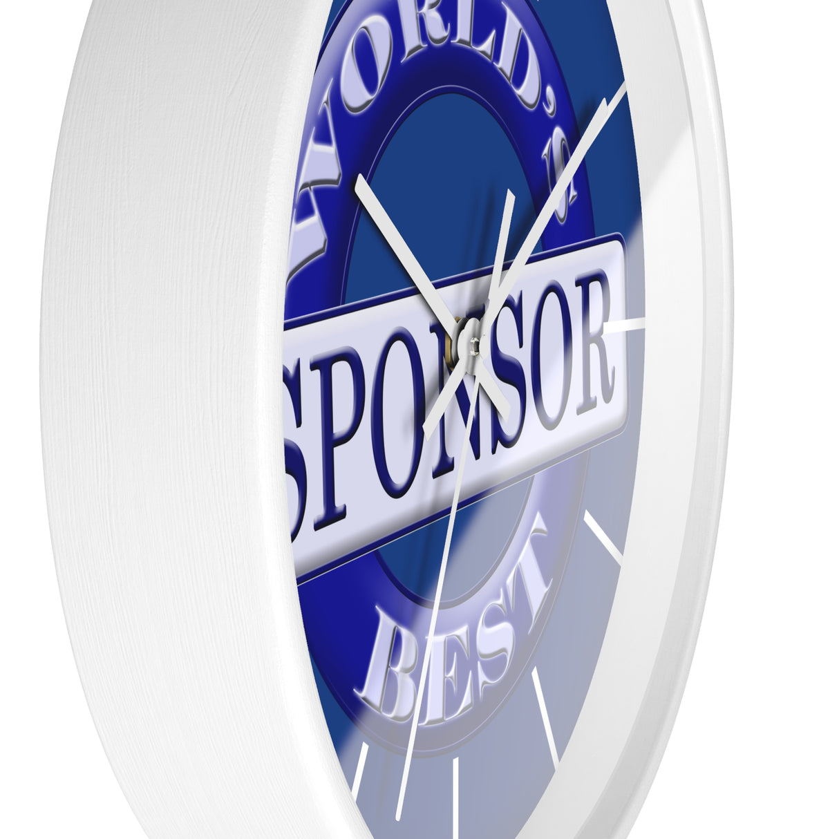 World's Best Sponsor Wall Clock