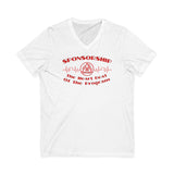 Sponsorship The Heartbeat AA V-Neck Tee
