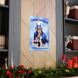 H&I Uncle Sam I Want You Vertical Posters