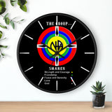 The Group Shares Wall Clock