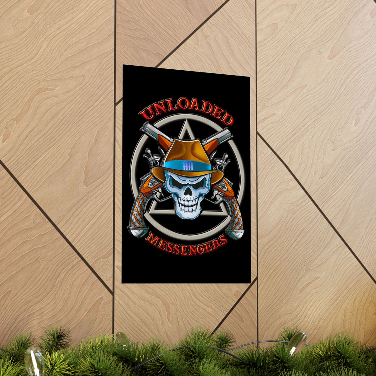 AA- Unloaded Messengers Vertical Posters