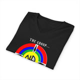 The Group Shares Logo dtg V-Neck Tee