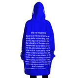 Basic Text Snug Hoodie - AOP