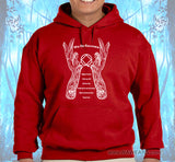 3rd Step Angel Black Pullover Hoodie
