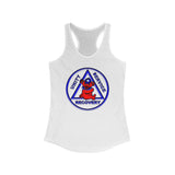 Teddy On AA Symbol AA Racerback Tank