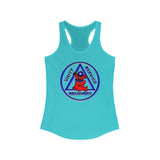 Teddy On AA Symbol AA Racerback Tank