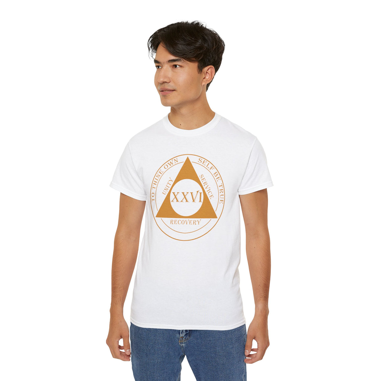Custom AA Medallion Unisex dtg Tee