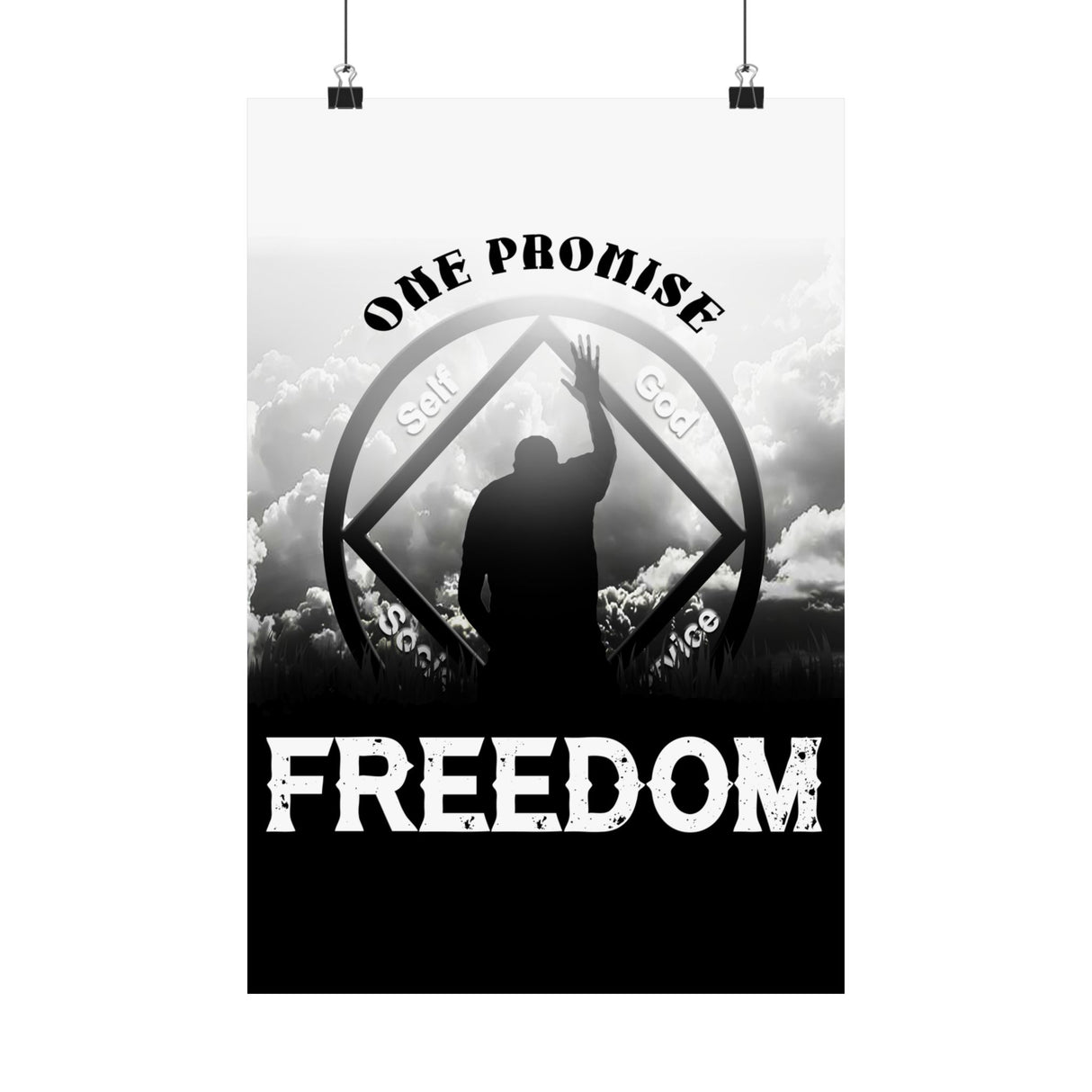 Blessded With Freedom Vertical Posters
