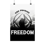 Blessded With Freedom Vertical Posters