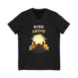 Rise Above V.2 dtg V-Neck Tee