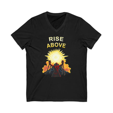 Rise Above V.2 dtg V-Neck Tee