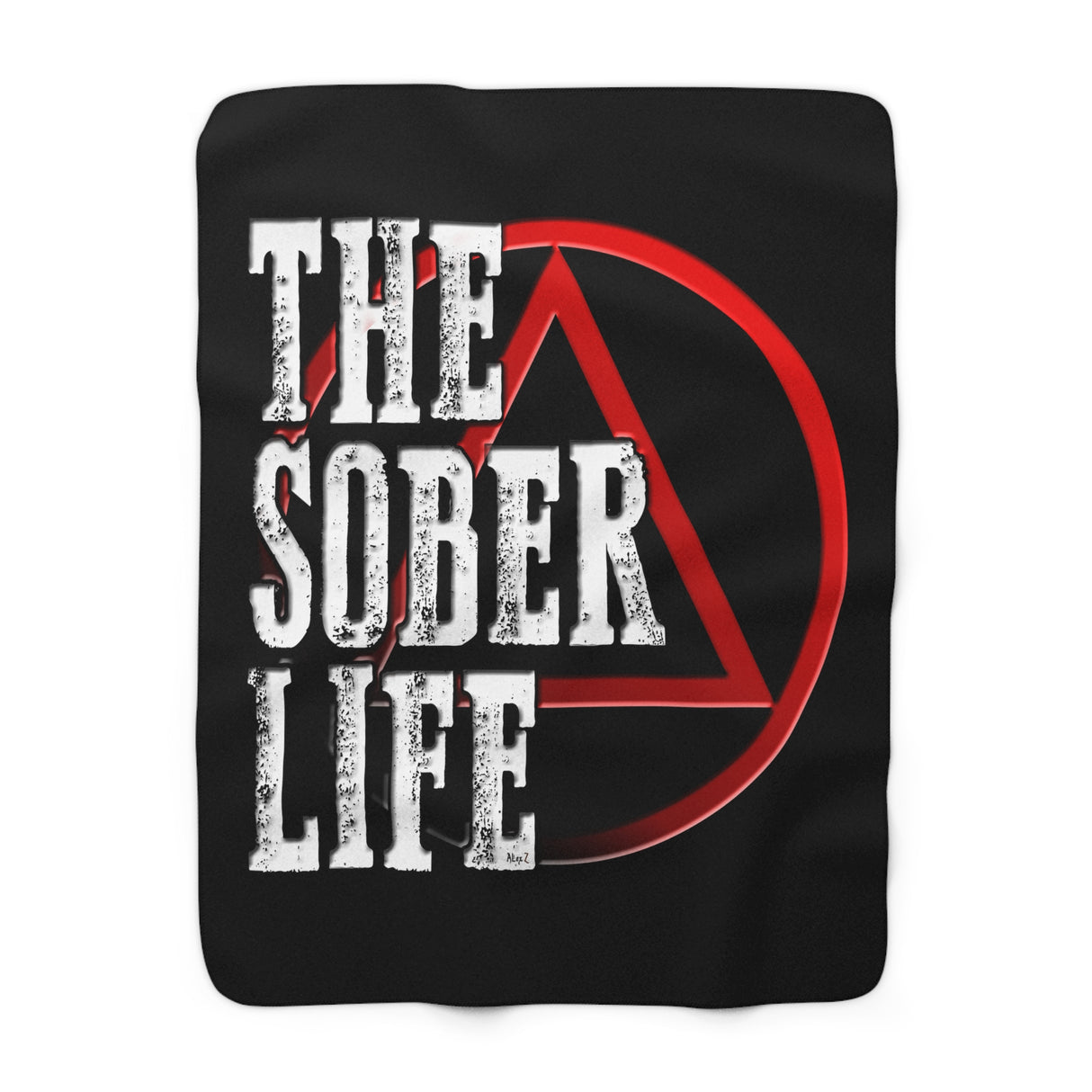 AA The Sober Life Fleece Blanket