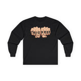 Drug Free Fist Long Sleeve dtg Tee