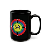 Jimmy K NA Logo 11/15oz Black Mug