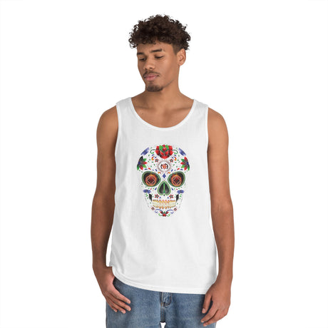 Sugar Skull Inverted NA dtg Tank Top