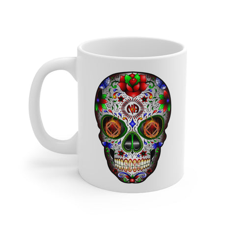 Sugar Skull 11oz Ceramic Mug