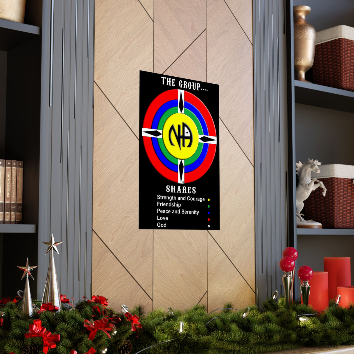 The Group Shares  Vertical Posters