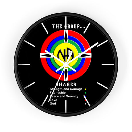 The Group Shares Wall Clock