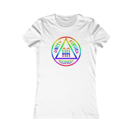 aalt Double AA Rainbow Symbol Women's dtg Tee