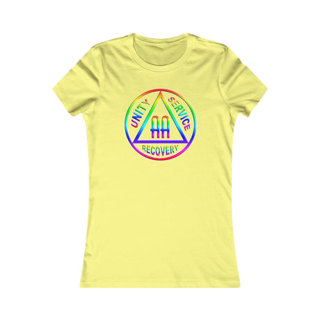 aalt Double AA Rainbow Symbol Women's dtg Tee