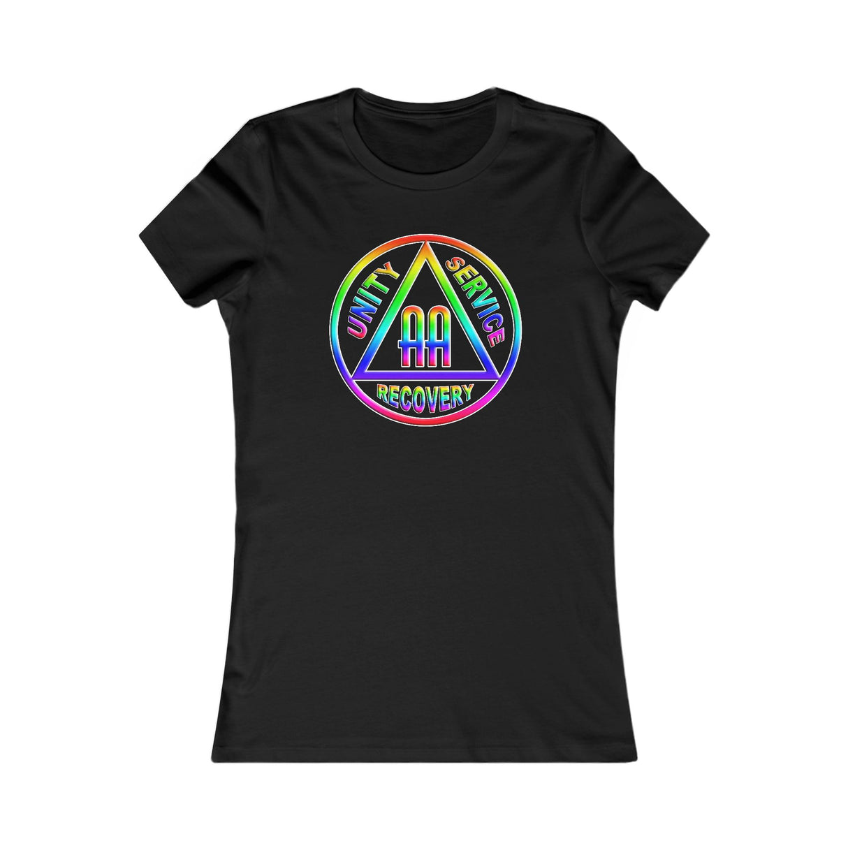 aalt Double AA Rainbow Symbol Women's dtg Tee