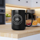 NA Medallion Clean Time 11/15oz Black Mug