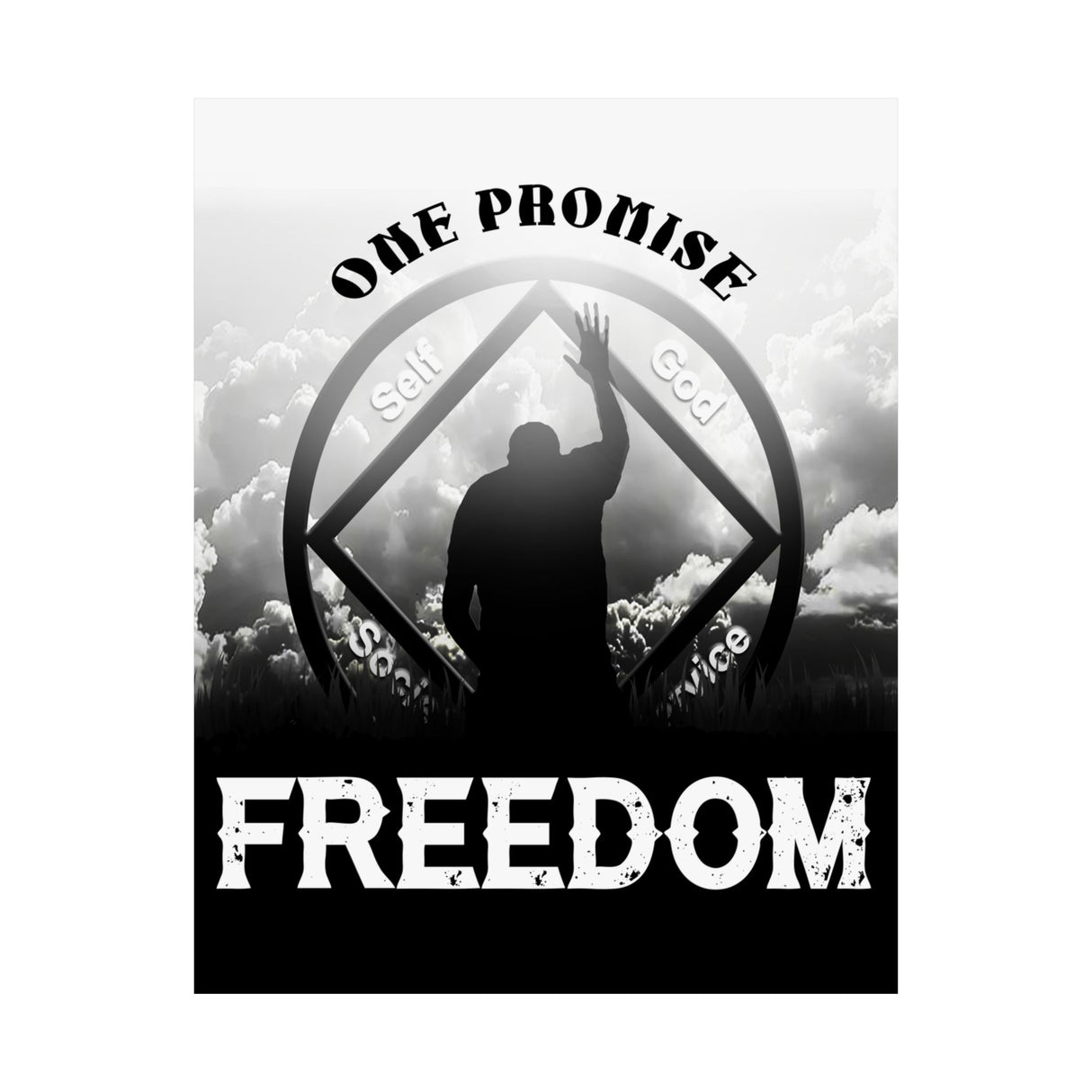 Blessded With Freedom Vertical Posters