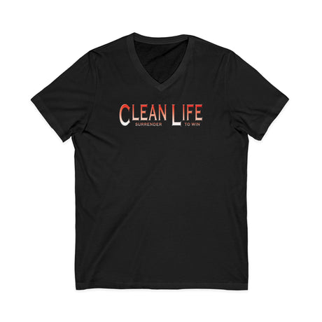Clean Life V.2 dtg V-Neck Tee