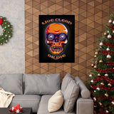 Live Clean Skull Vertical Posters