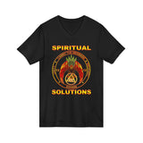 Spiritual Solution V.2 AA V-Neck Tee