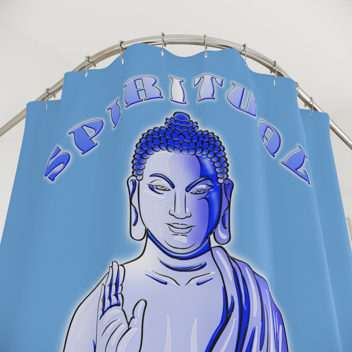 Spiritual Gangster Shower Curtains