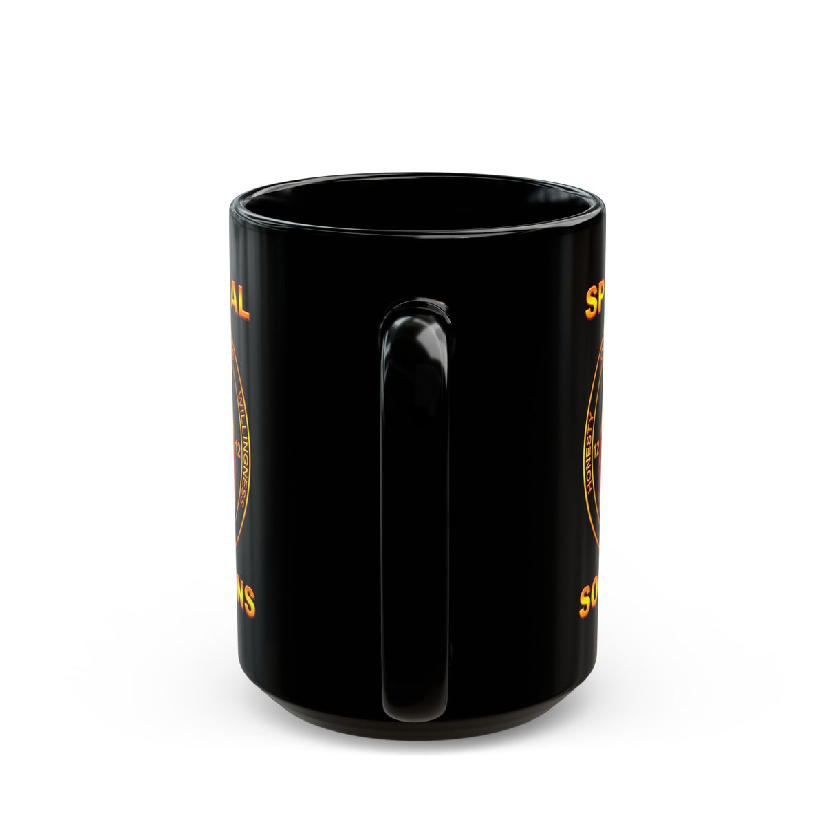 NA Spiritual Solutions V.2 11/15oz Black Mug