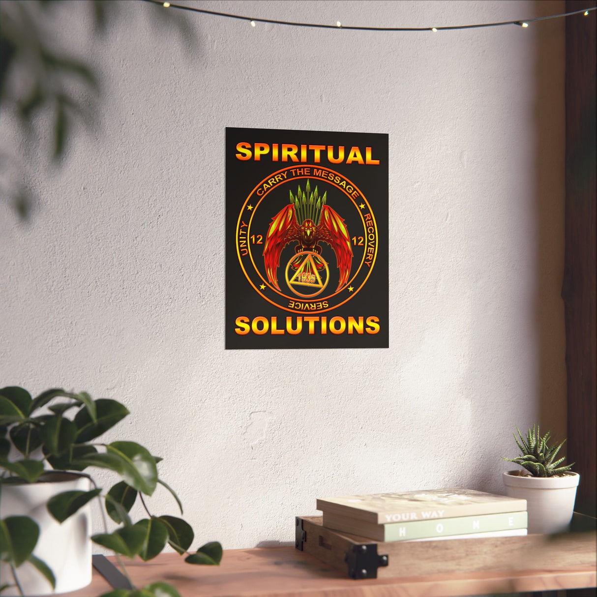 AA- Spiritual Solutions Vertical Posters