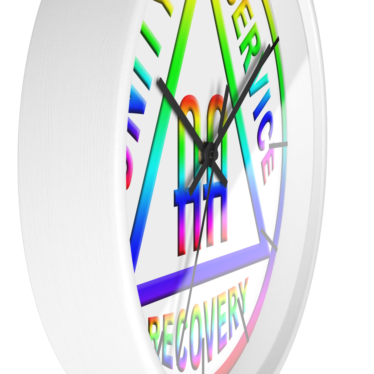 AA Rainbow Symbol Wall Clock