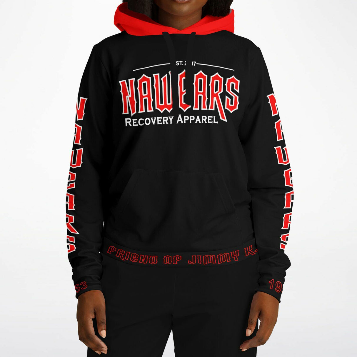 NAWEARS BRAND AOP Hoodie