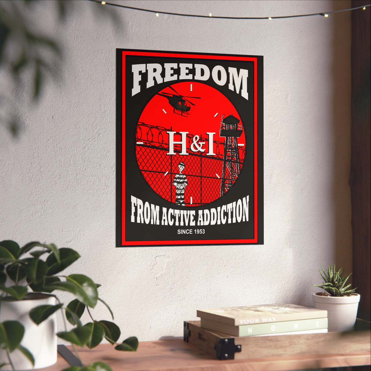 Freedom From Addiction Vertical Posters