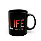 Clean Life - Surrender 11oz Black Mug