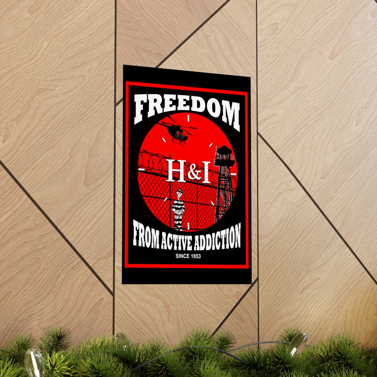 Freedom From Addiction Vertical Posters